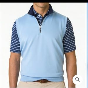 Fairway Greene Quarter Zip Vest size Large